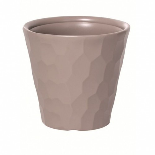 Prosperplast ROCKA Kvetináč 29,3x27,7cm mocca DBROC300