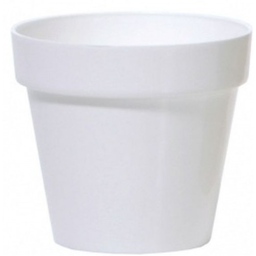 Prosperplast CUBE SHINE Kvetináč 20x17,7cm biela DCUB200S