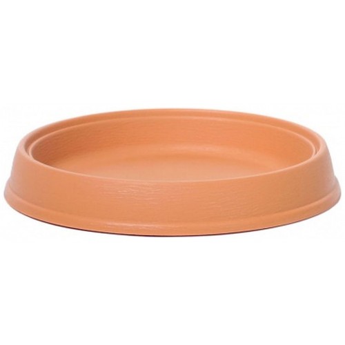 PROSPERPLAST MASSIVE miska guľatá 33x4,9cm terakota PR33