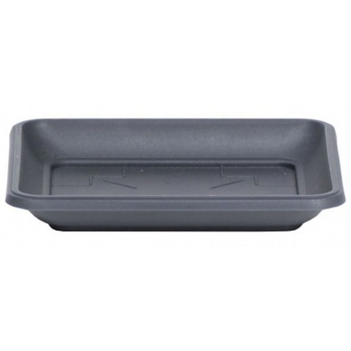 PROSPERPLAST TERRA miska pod kvetináč 27x27cm, grafitová PKWT27-S433 PROSPERPLAST TERRA miska pod kvetináč 27x27cm, grafitová PKWT27-S433