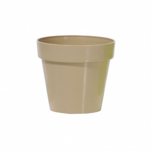 Prosperplast CUBE SHINE Kvetináč 14x12,4cm káva s mliekom DCUB140S