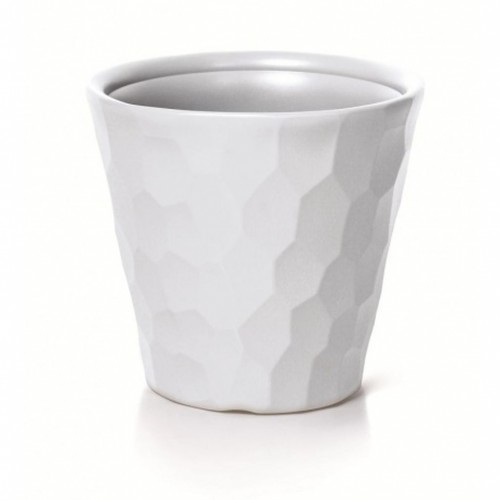 Prosperplast ROCKA Kvetináč 29,3x27,7cm biely DBROC300
