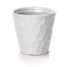 Prosperplast ROCKA Kvetináč 29,3x27,7cm biely DBROC300