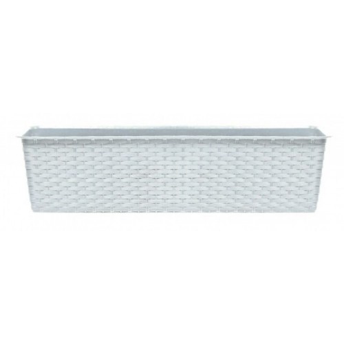 Prosperplast RATOLLA CASE truhlík 88,1x17,3x15,3cm biely ISR900