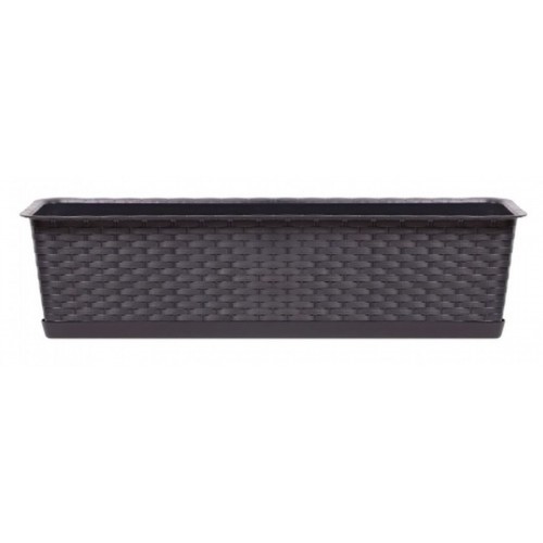 Prosperplast RATOLLA CASE P hrantík s miskou 78,3x17,3x15cm umbra ISR800P