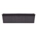Prosperplast RATOLLA CASE P hrantík s miskou 78,3x17,3x15cm umbra ISR800P