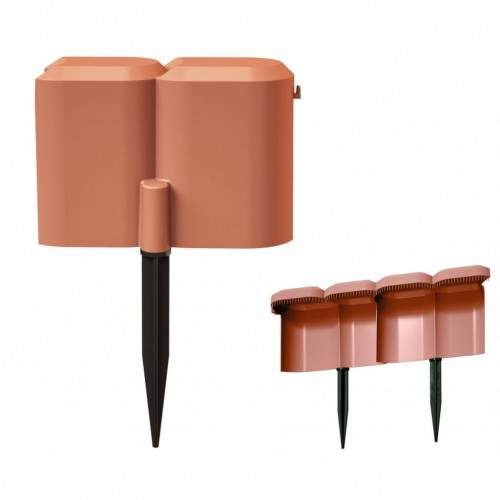 Prosperplast SNAIL palisáda záhradná 1,9m, 12ks terakota IPSP Prosperplast SNAIL palisáda záhradná 1,9m, 12ks terakota IPSP