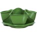 PROSPERPLAST COUBI kvetináč 29,5x29,5x14cm, 3l, zelená DKN3001