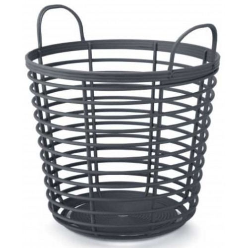 Prosperplast ZANZI Bascet koš 43 cm, antracit IKPIR430 Prosperplast ZANZI Bascet koš 43 cm, antracit IKPIR430