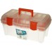 Prosperplast IceCube Plastový kufor na náradie transparentné, 458 x 257 x 227 mm N18ICE