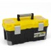 PROSPERPLAST TITAN Plastový kufor na náradie žltý, 496 x 258 x 240 mm NT20CS