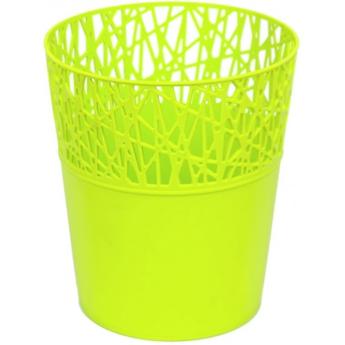 PROSPERPLAST CITY Kvetináč s čipkou 11,3 cm, limetka DCIT115 PROSPERPLAST CITY Kvetináč s čipkou 11,3 cm, limetka DCIT115
