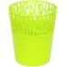 PROSPERPLAST CITY Kvetináč s čipkou 11,3 cm, limetka DCIT115
