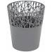 PROSPERPLAST CITY Kvetináč s čipkou 18,0 cm, šedý kameň DCIT180