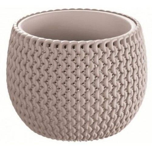 Prosperplast SPLOFY Bowl kvetináč 18cm, 1,4l, mocca DKSP180 Prosperplast SPLOFY Bowl kvetináč 18cm, 1,4l, mocca DKSP180