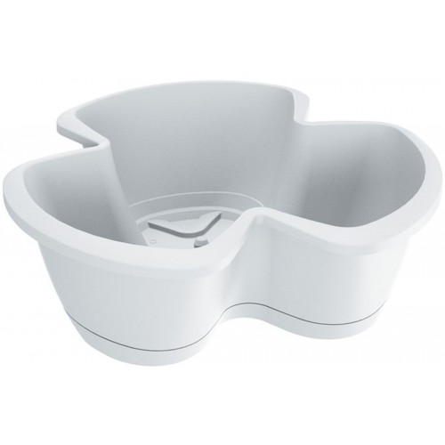 Prosperplast RESPANA TRIO Sada kvetináčov na bylinky 34,9 cm, biela DRET350S