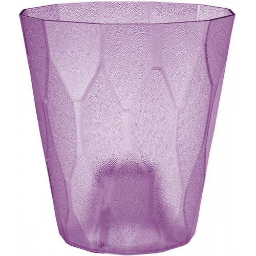 PROSPERPLAST ROCKA P Kvetináč 17 cm, fialová DROC170P