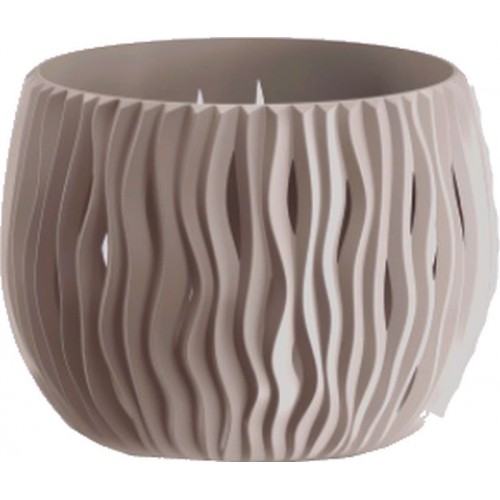 PROSPERPLAST SANDY BOWL Basic kvetináč 18 cm, mocca DSK180N PROSPERPLAST SANDY BOWL Basic kvetináč 18 cm, mocca DSK180N