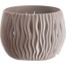 PROSPERPLAST SANDY BOWL Basic kvetináč 18 cm, mocca DSK180N