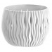 PROSPERPLAST SANDY BOWL Basic kvetináč 18 cm, biela DSK180N
