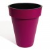 PROSPERPLAST CUBE SLIM Kvetináč 18 / 25l, fuchsie DCUS355