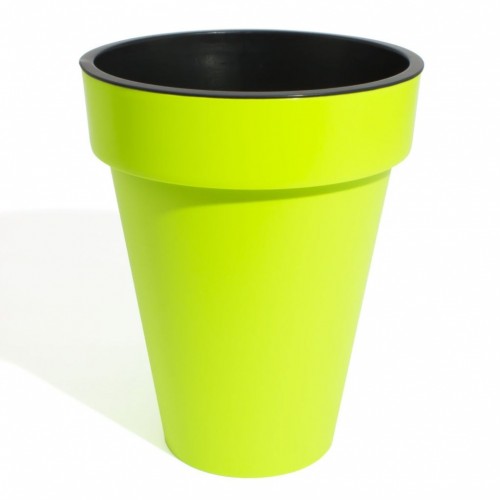 PROSPERPLAST CUBE SLIM Kvetináč 8 / 12l, limetka DCUS280 PROSPERPLAST CUBE SLIM Kvetináč 8 / 12l, limetka DCUS280