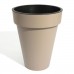 Prosperplast CUBE SLIM Kvetináč 35,5x44cm mocca DCUS355
