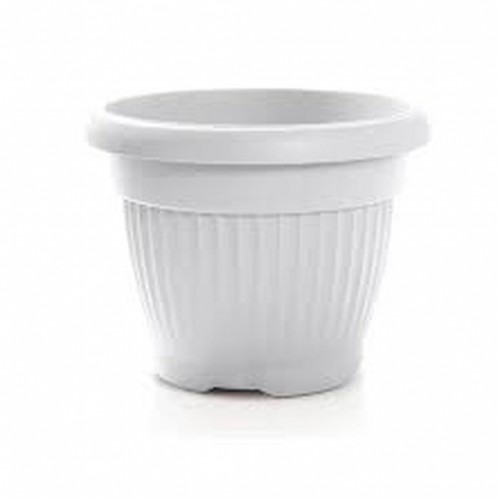 PROSPERPLAST TERRA Kvetináč 8l, biela DCE30