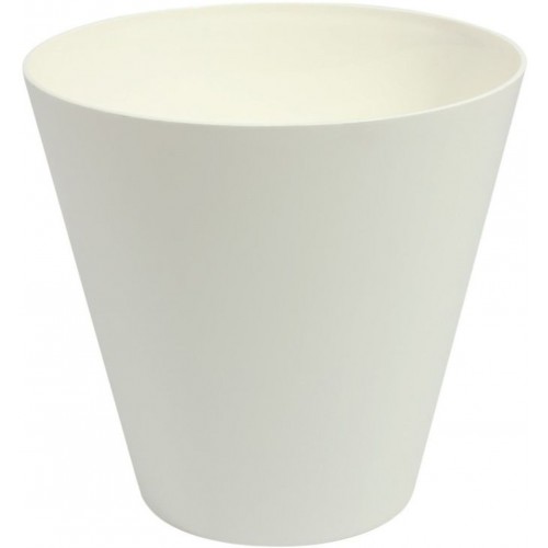 PROSPERPLAST TUBUS Kvetináč 3,5l, biela DTUB200