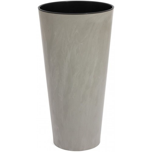 PROSPERPLAST TUBUS SLIM BETON Kvetináč 9 / 15,5l, betón DTUS250B
