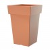 PROSPERPLAST LOFLY SQUARE Kvetináč 12,9l, terakota DLOFQ240