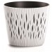 Prosperplast SANDY ROUND Kvetináč 15,8 cm, biela DSR160