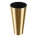 PROSPERPLAST TUBUS CHROME GOLD Kvetináč 2 / 3,3l, zlatá DGT150G