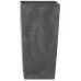 Prosperplast URBI SQUARE EFFECT Kvetináč 12,6 cm, antracit DURS125E