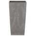 Prosperplast URBI SQUARE EFFECT Kvetináč 12,6 cm, marengo DURS125E