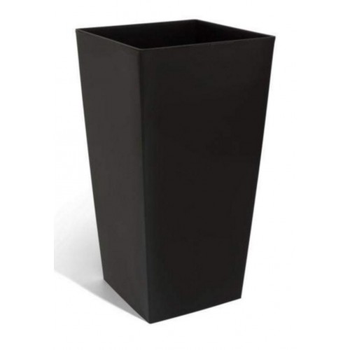 PROSPERPLAST URBI SQUARE Kvetináč 8 / 16,3 l, čierna DURS225