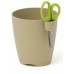 PROSPERPLAST LIMES UNO kvetináč na bylinky s nožnicami 1,3l, béžový DLU130