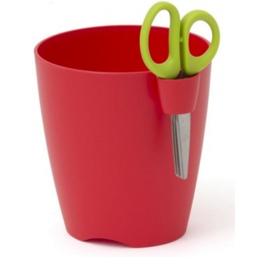 PROSPERPLAST LIMES UNO kvetináč na bylinky s nožnicami 1,9l, koralová DLU150