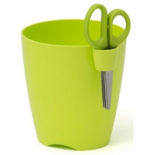 PROSPERPLAST LIMES UNO kvetináč na bylinky s nožnicami 1,3 l, limetka DLU130