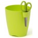 PROSPERPLAST LIMES UNO kvetináč na bylinky s nožnicami 1,3 l, limetka DLU130