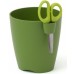 PROSPERPLAST LIMES UNO kvetináč na bylinky s nožnicami 1,3l, zelený DLU130