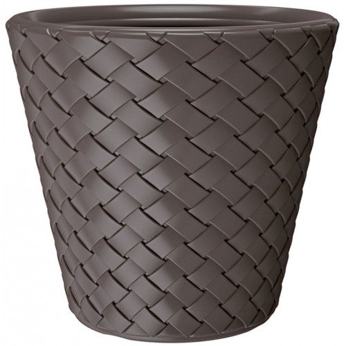 PROSPERPLAST MATUBA Kvetináč 47,8 cm, umbra DBMA490