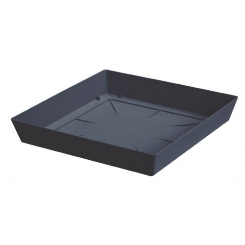 PROSPERPLAST LOFLY Miska 24,5x24,5x4cm, antracit PPLFQ245 PROSPERPLAST LOFLY Miska 24,5x24,5x4cm, antracit PPLFQ245