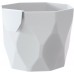 PROSPERPLAST ROCKA Kvetináč 12,6 cm, biela DROC125