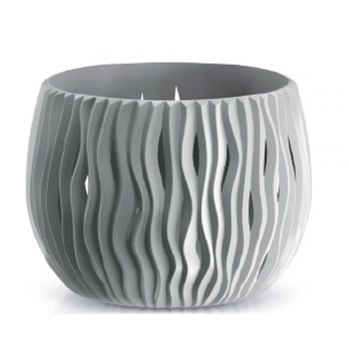 Prosperplast SANDY BOWL Basic kvetináč 14,4 cm, šedý kameň DSK150N Prosperplast SANDY BOWL Basic kvetináč 14,4 cm, šedý kameň DSK150N