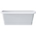 Prosperplast RESPANA SETTruhlík s miskou 68,8x18,4x14,5cm, biela ISE700P