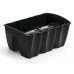 Prosperplast CROWN Truhlík balkónový 39 x 28 x 20cm, 12l, antracit DCRO400