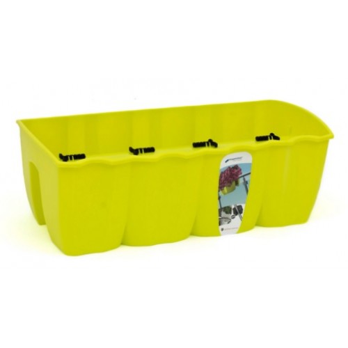 PROSPERPLAST CROWN Truhlík balkónový 18l, limetka DCRO600