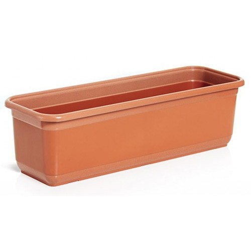 PROSPERPLAST FLORKA Truhlík 50x16,5x14cm, 7l, terakotová ISFL500