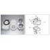 PROTHERM R1rozdvoj. člen 80/80 mm, biely 0020045058